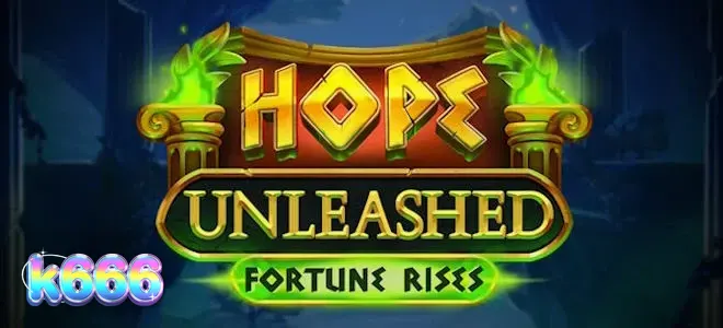 Tampilan visual misterius dari slot Hope Unleashed Fortune Rises dengan elemen kotak kuno.